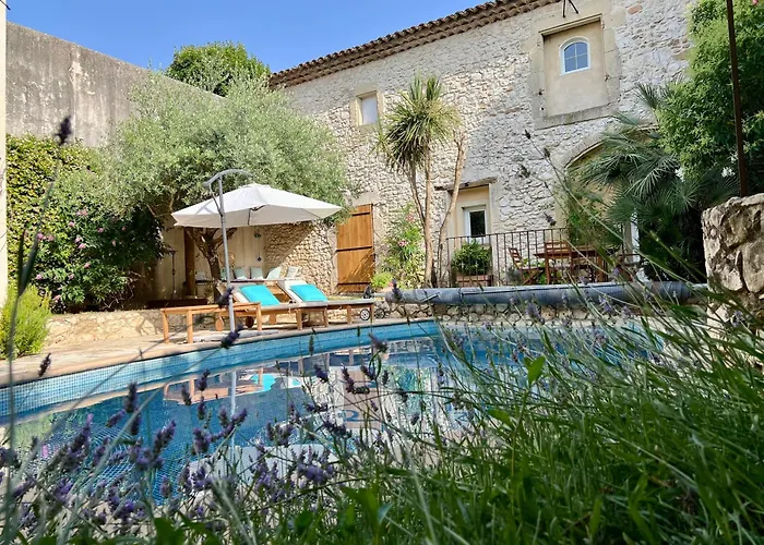 La Maison Des Autres, Piscine Chauffee, Chambres D\'Hotes Proches Uzes, Nimes, Pont Du Gard